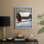 «Christmas Holiday Art CDXLVI», reproduction d'art encadrée - bois massif