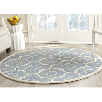 Carolene Hand Tufted Wool Geometric Rug