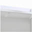 Armoire à chaussures à 2 entrées - blanc avec tiroirs, style moderne, peu encombrante-289948904-289948907