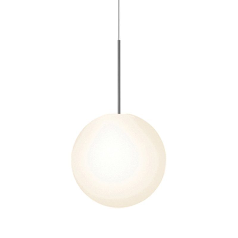Luminaire suspendu sphère Bola, H 22,4 po x l 10 po x P 10 po, Bronze industriel