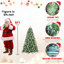 Arbre de Noël 7,5 pi avec 92 pommes de pin - 1588 pointes, PVC mélangé et branches à aiguille dure-1777809929