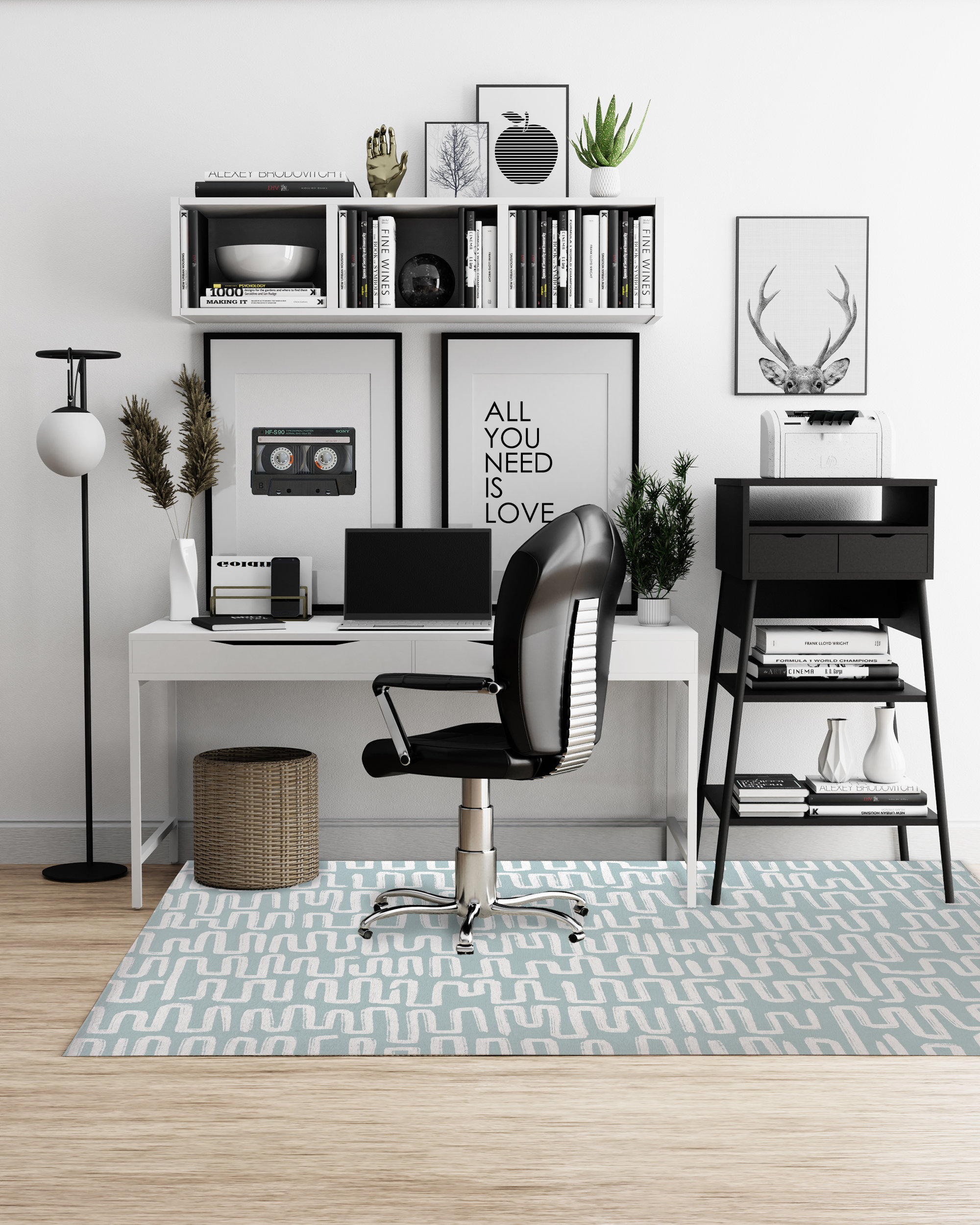 Office desk accessories  office chair mat desk mat