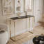 Claborn Stone Top Console Table-103630902-103630903