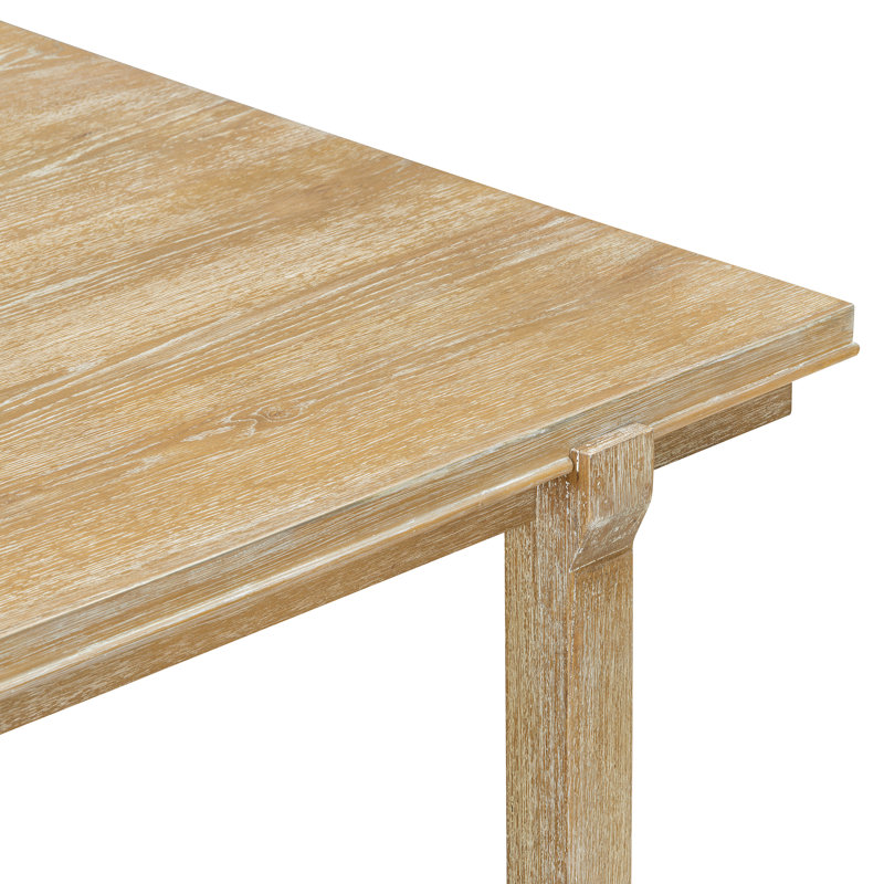 Ensemble de table de salle à manger (doit inclure la table et la chaise), ensemble de cuisine en bois 6 places Farmhouse