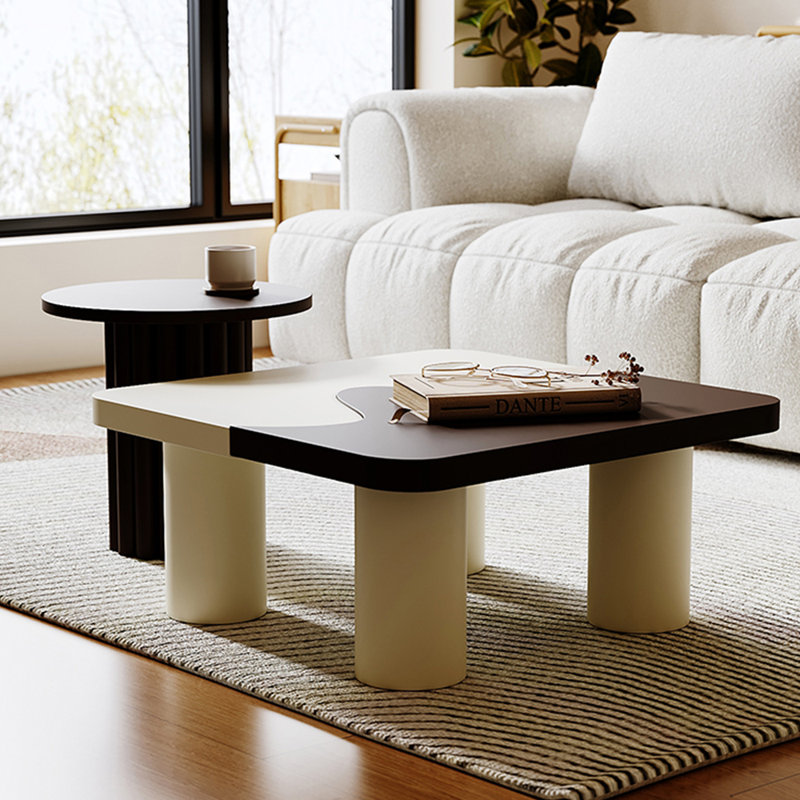 French-style wooden coffee table