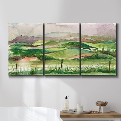 Monet, reproduction sur toile 3 pièces