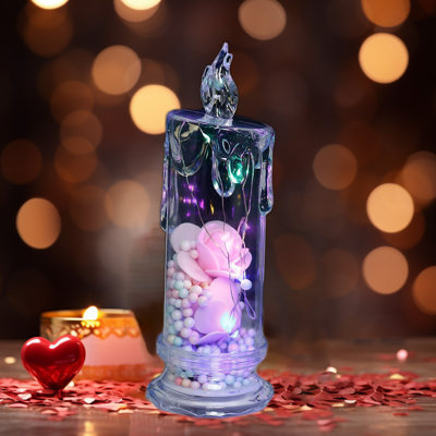 Night Light Candle Lamp Creatives Nightlight Bedroom Bedside Lamp Ambiance Lamp Creatives Gift Table Decoration