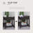 End Table, Narrow Side Table With Flip Top, Storage Cabinet, Bottom Shelf For Living Room
