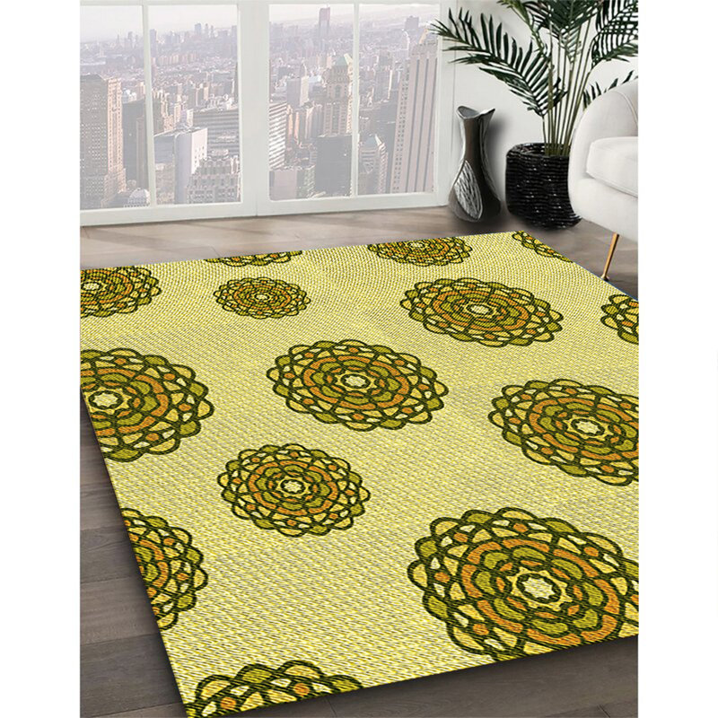 Tapis 100% à motif lavable à la machine 2989