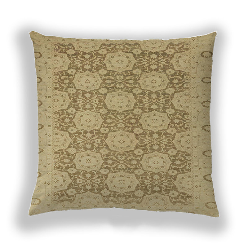 Housse et insert de coussin carré Edrie, Microsuède