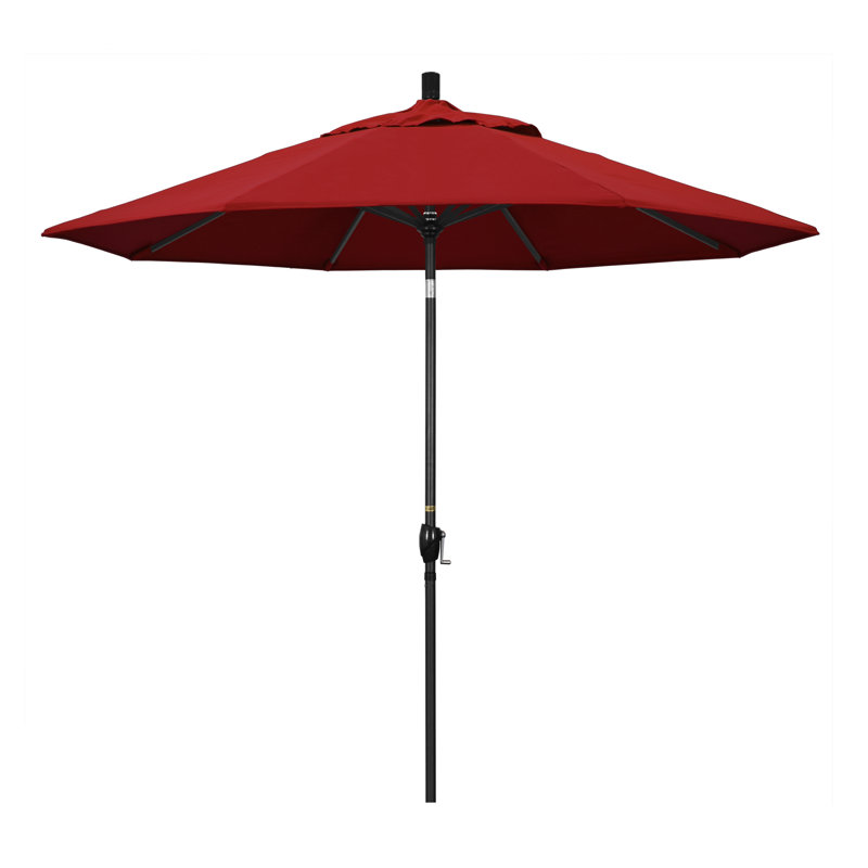 Parasol de marché 9 pi Ayomipo, Rouge - Pacifica, Brun