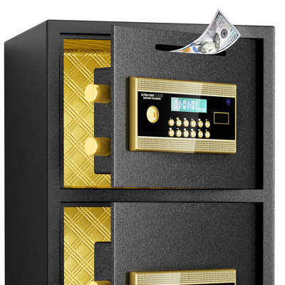 Steel Digital Depository Safe – Secure Electronic Lockbox