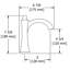 Eiffel Widespread Lavatory Faucet-103764673