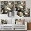 «Gray Abstract Harmony In Tiles I», art mural en métal abstrait-674338999