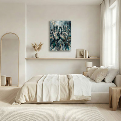 Ensemble de 1 tableau sur toile « Mains urbaines »