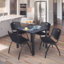 Plateau de table Kee Square, 4 chaises empilables-1810362136-1843066372-1810362210