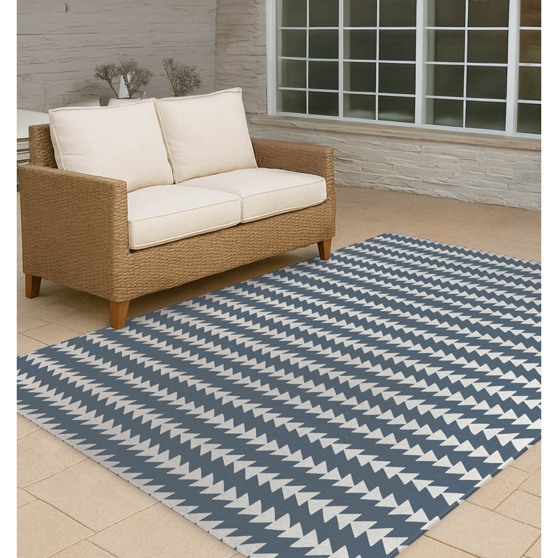 Tapis d'extérieur antidérapant Tribal Arrows, Rectangulaire 3 pi x 5 pi