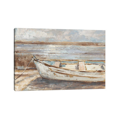 «Weathered Row bateau II» par Ethan Harper - reproduction d'art