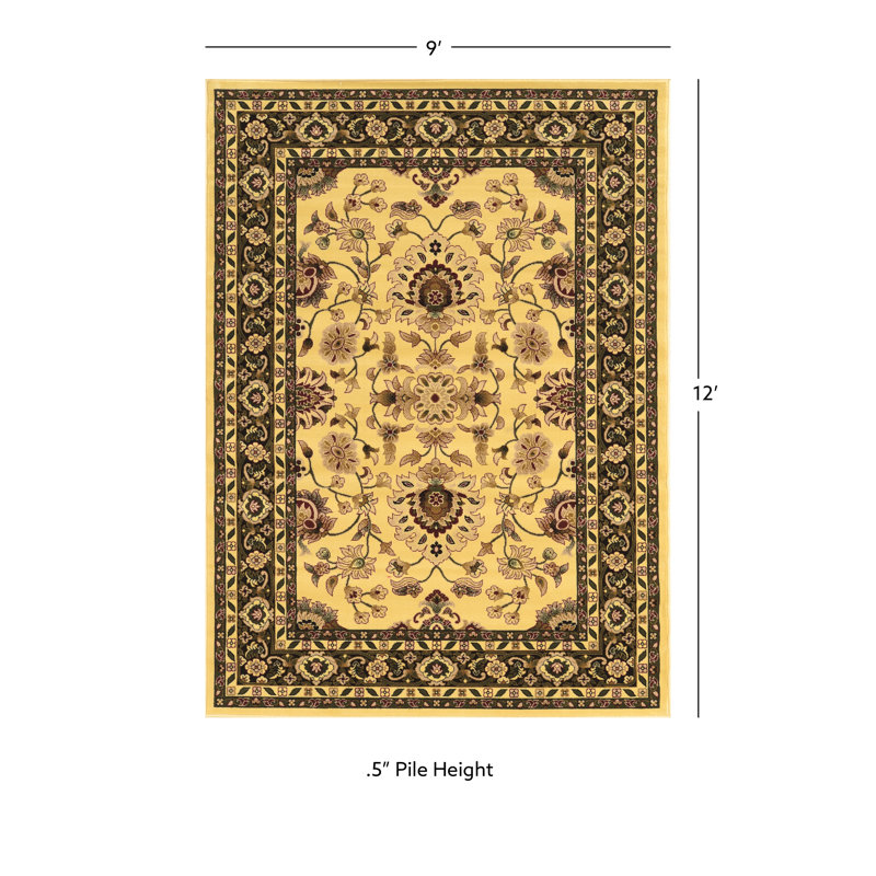Lozoya Oriental Indoor Rug, Rectangle 9' x 12'