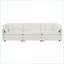 Ensemble de canapés modulaires 3 pièces pour salon | Structure en bois massif | Blanc neige | Chenille-972467070
