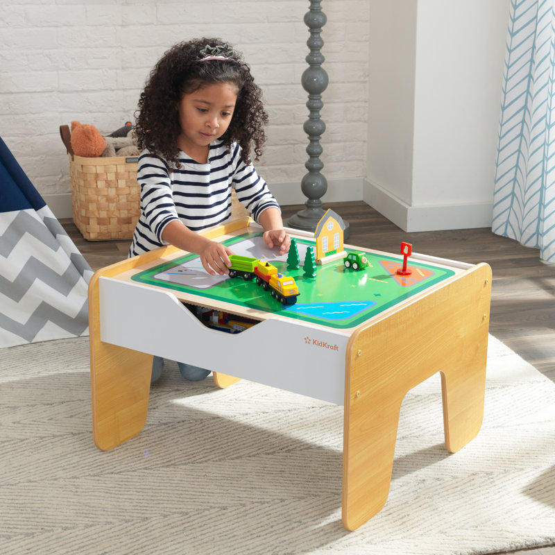 Children's 230 Piece Plastic Rectangular Activity Table