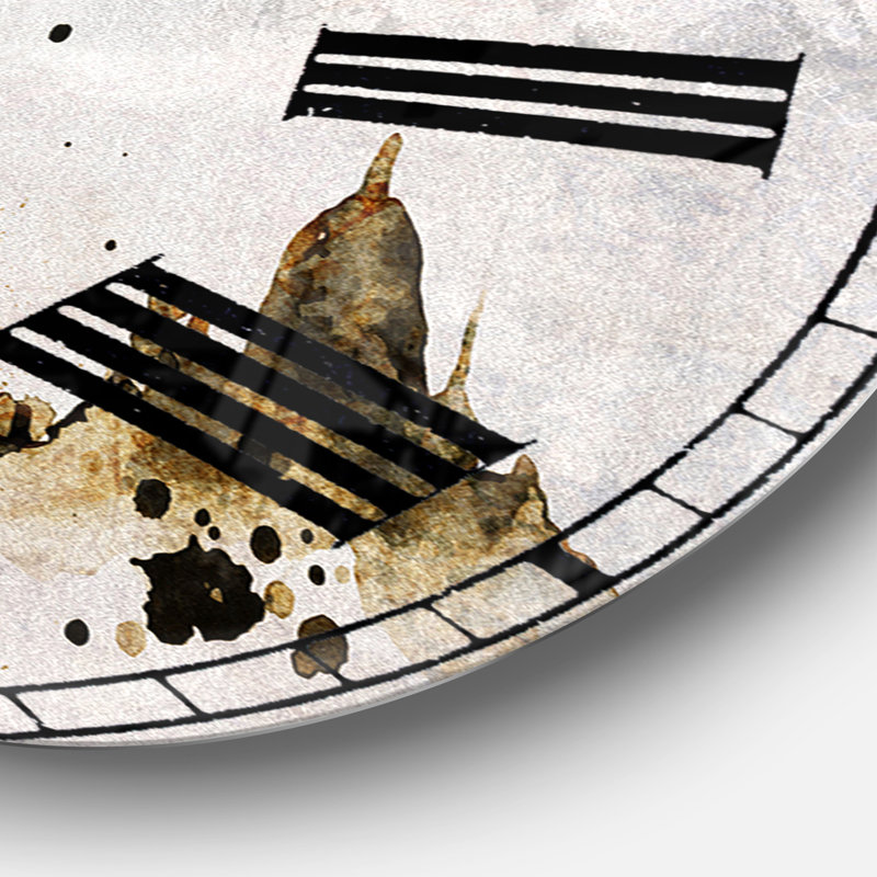 Horloge murale Paris, Grand, blanc
