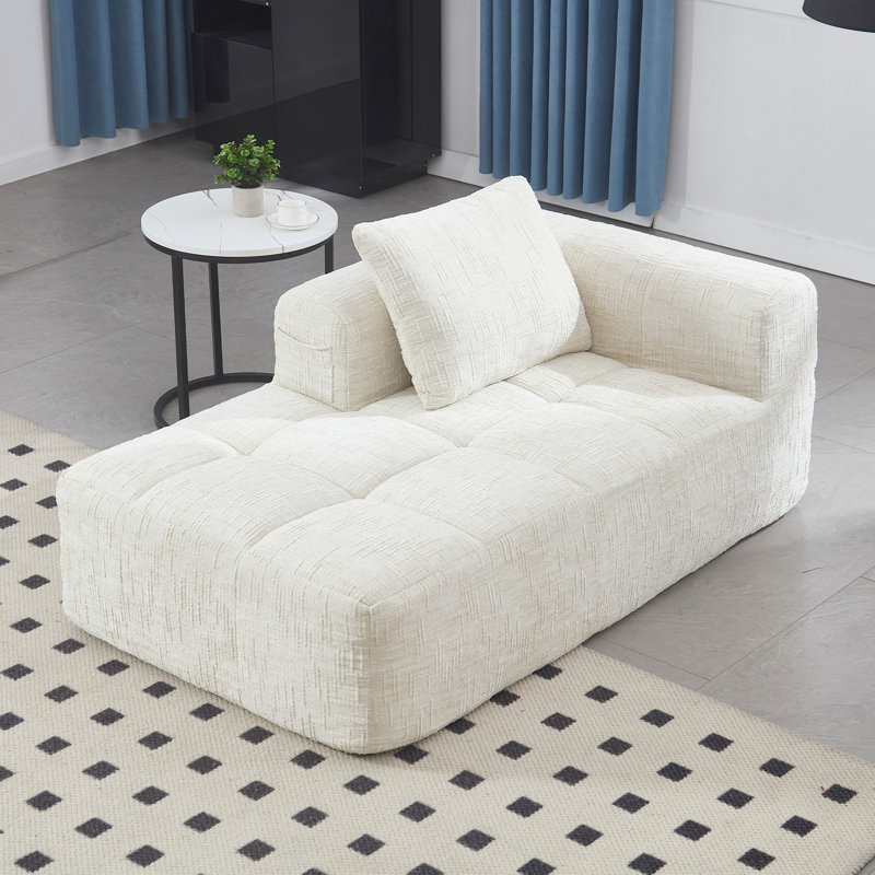 Canapé en chenille United We Win, Beige