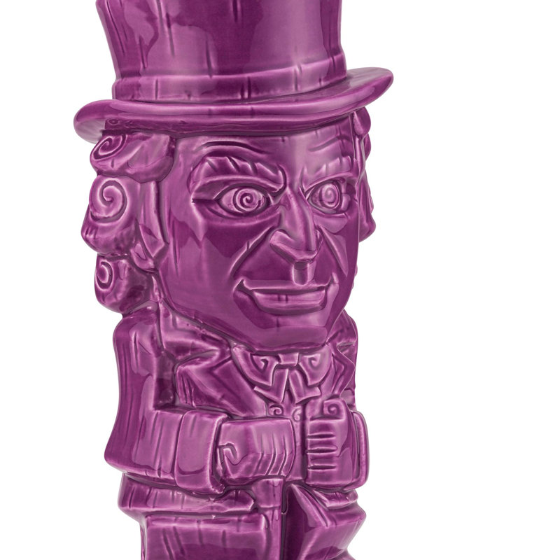 Ensemble de grandes tasses Geeki Tikis Willy Wonka et l'usine de chocolat | Tasses en céramique Tiki