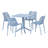 4-Person Outdoor Square Dining Set-1209849141