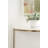 Marble and Metal Half-Circle Console Table-1324422221