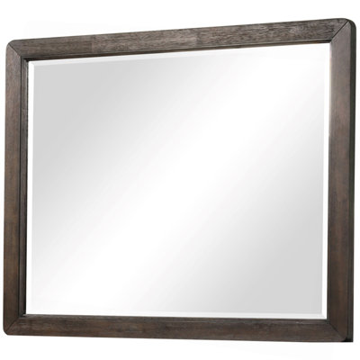 Miroir brun antique