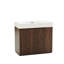 Meuble-lavabo autoportant 36 po en noyer avec lavabo 36 po Winston
