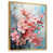 Toile avec cadre flottant or
