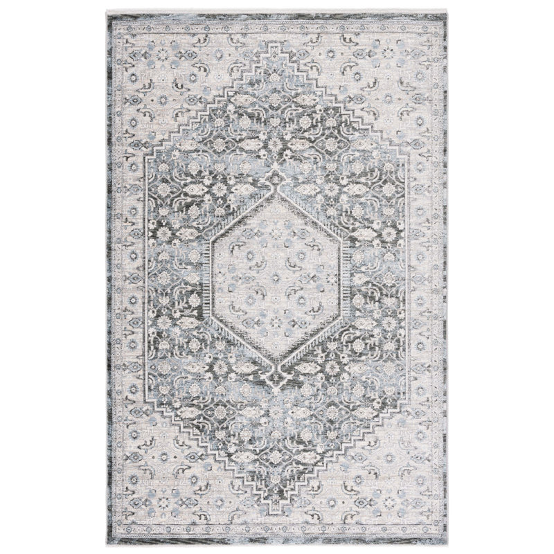 Allegonde Performance Oriental Rug, Rectangle 5' x 8'