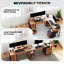 Bureau d'angle avec tiroir classeur