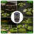 Solar Yard Lights, 4 Pack Round pillar Outdoor Solar Lights Pathway