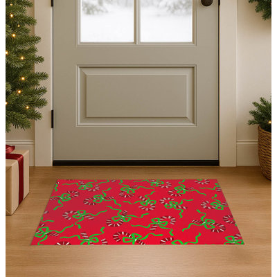 Paillasson Candycanes & Bows