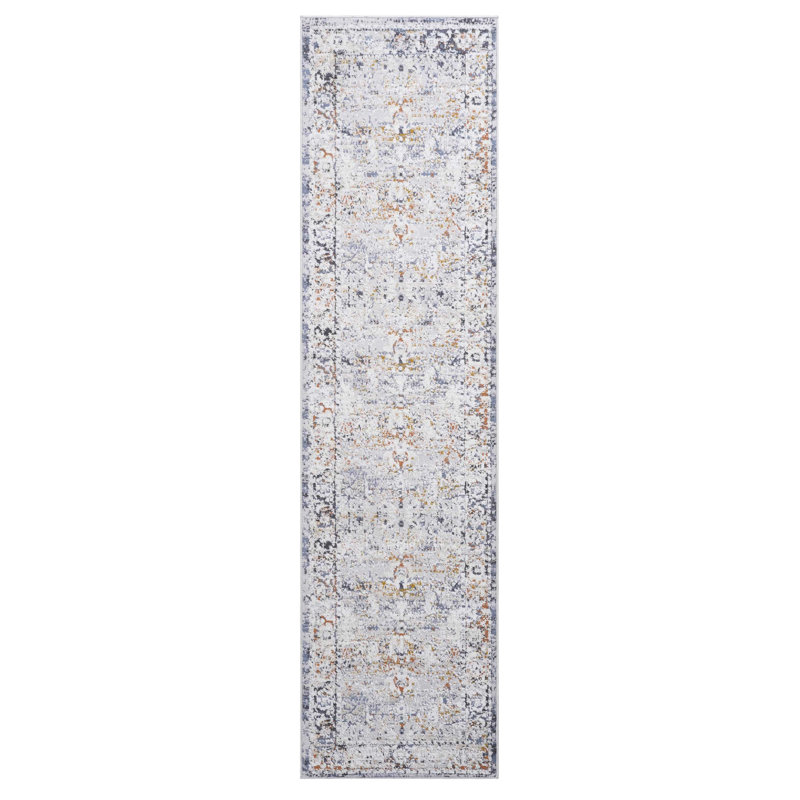 2X8 Loom & /Grey Area Rug, Stain-, Non-Shedding, Decorative For Bedroom, Living Room, Dining Collection /Grey, Stain , Fits Well In Dining, Room