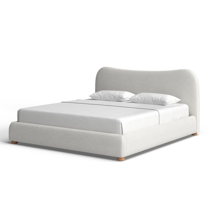 AllModern Liza Upholstered Platform Bed & Reviews | Wayfair