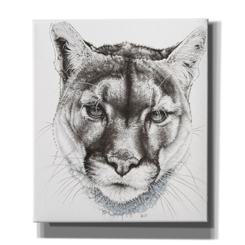 «Jannai Sinewy On Canvas» par Barbara Keith, reproduction, H 30 po x l 26 po x P 1,5 po