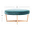 Velvet Ottoman-760953286