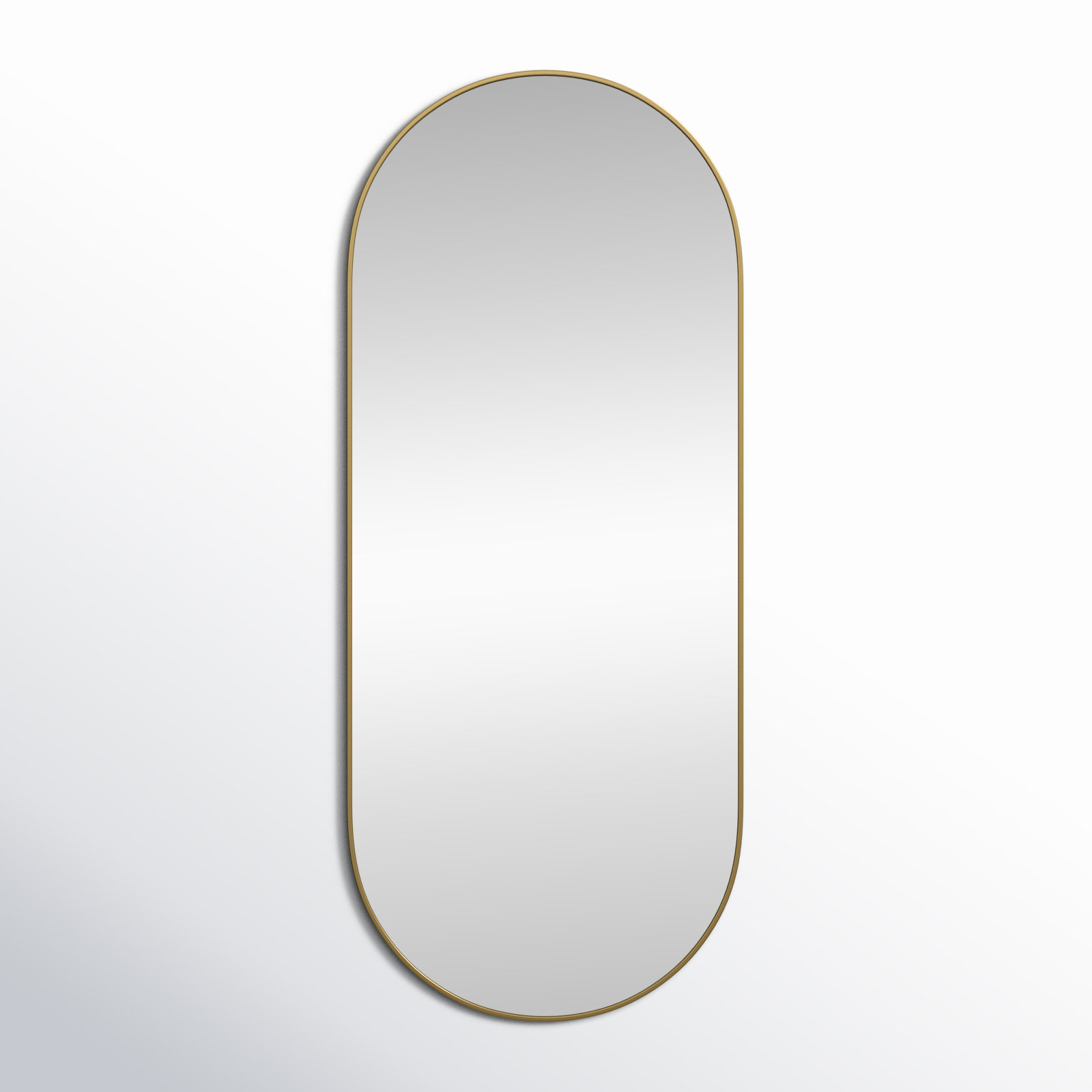 Elington Accent Mirror, 72"  x 30" , Brass