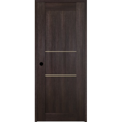 Avon 79.375'' Solid + Manufactured Wood Paneled without Installation Hardware Kit