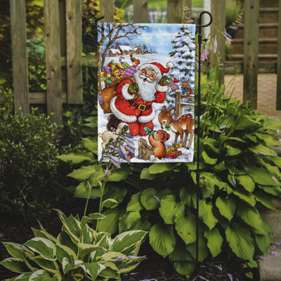 Zohrab Double Sided Polyester Animal Garden Flag