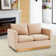 Berengarius 55" Modern Loveseat Upholstered in Velvet with Removable Cushions