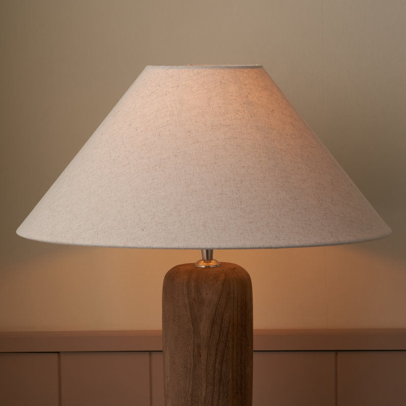 Deason Linen Empire Lamp Shade, 33cm H x 55cm W x 55cm D