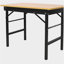 Table de travail pliante portative avec ruban à mesurer et détecteur d'angle, banc de travail pliant portatif, banc à outils d'atelier, avec poignée
