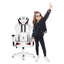 DIABLO CHAIRS White/Black Executive Chair with Wheels