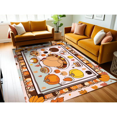 Tapis de Noël East Urban Home