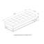 Banc de lit 58,6 po avec rangement-738446458-738446459